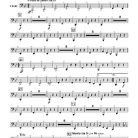 Lightning Fingers - Solo for Clarinet and Band - Tuba