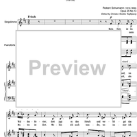 Hochländers Abschied Op.25 No.13