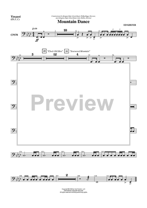 Mountain Dance - Timpani