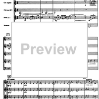 Comedy for Five Winds - Score