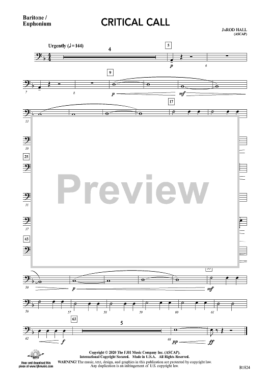 Critical Call - Baritone / Euphonium