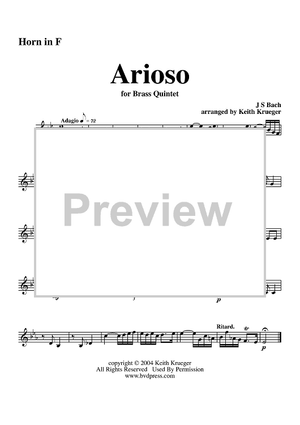 Arioso - Horn