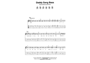 Daddy Sang Bass