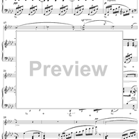 Violin Sonata in E-flat Major, Op. 18, Movement 2: Improvisation - Piano Score