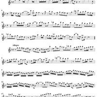 Sonata in G Minor and Presto - Recorder (F)/Flute/Violin