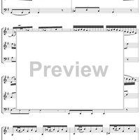 Sonata 6 for Clavier and Violin, 1st version, Cantabile