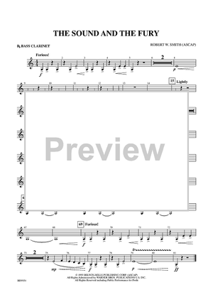 The Sound and the Fury - Bass Clarinet