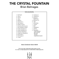 The Crystal Fountain - Score