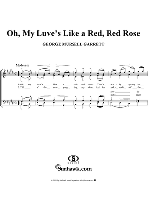 Oh, My Luve's Like a Red, Red Rose