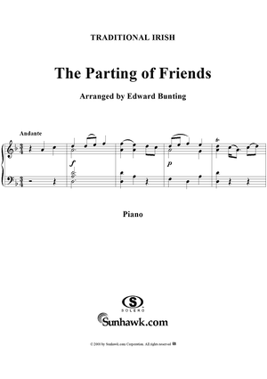 The Parting of Friends