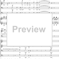 Genoveva, Op. 81, Act 4, No. 18: "Weib, heuchelt nicht im letzten" - Score