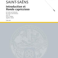 Introduction et Rondo capriccioso - Score