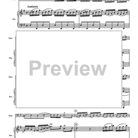 Three Sonatas, BWV 1027-1029 - Piano Score