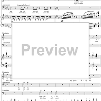 Duet, Scene - Finale III from "Aida", Act 3 - Score