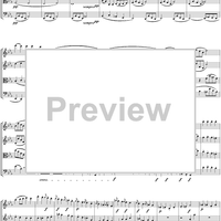 String Quartet No. 12, Movement 4 - Score