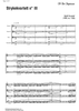 String Quartet No. 3 - Score