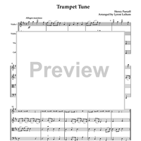 Trumpet Tune - Score