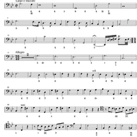 Concerto Grosso Op. 3 No. 2 - Cello Solo