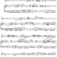 Violin Sonata No. 14 in D Major, K29 - Piano Score
