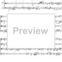 Adagio and Fugue - Score