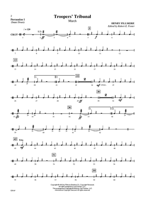 Troopers' Tribunal - Percussion 1