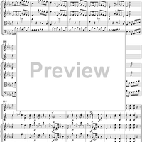 Symphony No. 1 in E-flat Major, K16 - Full Score