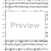 Hymnal Variations - for woodwind trio - Score