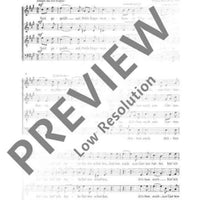 Two choral songs - Choral Score