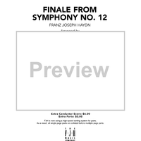 Finale from Symphony No. 12 - Score