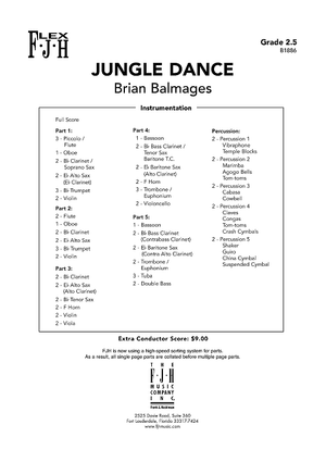 Jungle Dance - Score