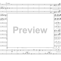 Festival Coronation March D Major - Score