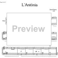 17 Cançons Populars Catalanes - Piano