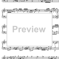 Sonata d minor BWV 964 arr. of violinsonata BWV 1003