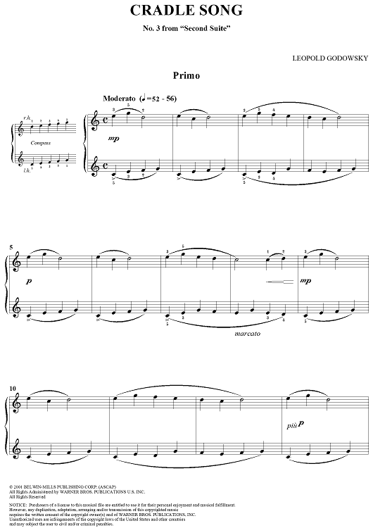 Second Suite, No. 3: Cradle Song