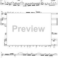 Flute Sonata No. 5 - Piano Score