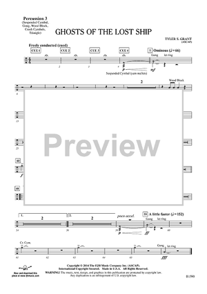 Ghosts of the Lost Ship - Percussion 3
