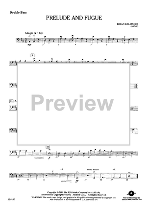 Prelude and Fugue - Double Bass