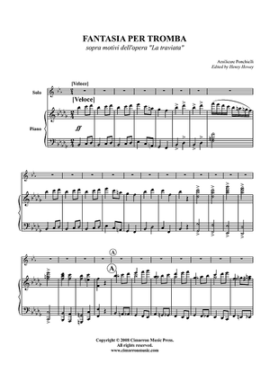 Fantasia  "La Traviata", Op. 146 - Piano Score