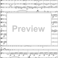 String Quintet No. 1 in B-Flat Major, K174 - Score