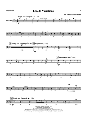 Laredo Variations - Euphonium BC