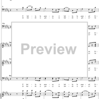 La forza del destino, Act 2, No. 7, Recit. and Canzona. "Viva la guerra!" and "Al suon del tamburo" - Score