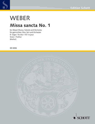 Missa sancta No. 1 Eb major in E flat major - Score