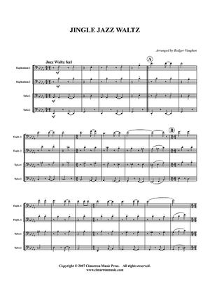 Jingle Jazz Waltz - Score