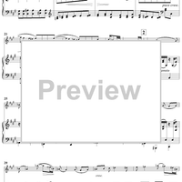 Violin Sonata No. 2, Movement 2 - Piano Score