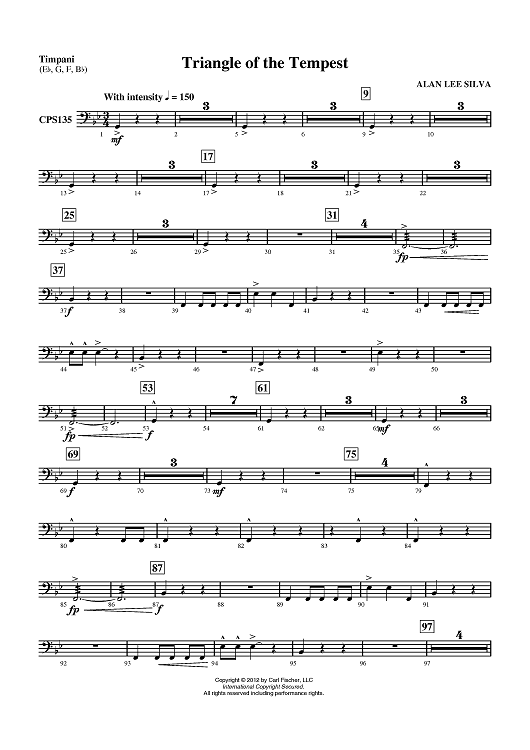 Triangle of the Tempest - Timpani