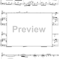 Violin Sonata No. 7 in A Major, K12 - Piano Score