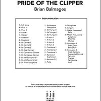 Pride of the Clipper - Score