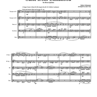 Suite from Childhood - Score