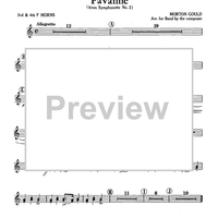 Pavanne (from Symphonette No. 2) - Horns 3 & 4 in F