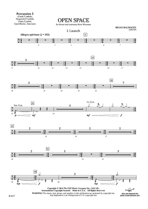 Open Space - Percussion 2